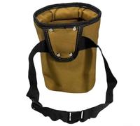 Pochette à outils essentiels pour ceinture tablier, sac de taille réglable en toile robuste pour charpentiers, jardiniers, constructeurs (B)