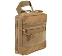 Pochette à Outils Multifonction en Toile Oxford Zippée pour Voyage | Organisateur Compact, Porté ou Suspendu à Taille, Usage Randonnée et Déplacement, Coloris Kaki
