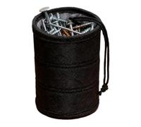 Pochette à outils pour clous et vis, organiseur utilitaire portable, 1 pièce, pochette à outils multifonctionnelle, design d'attache de ceinture, rangement solide pour le matériel, pour charpentiers