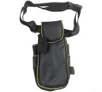 Pochette à outils robuste à taille réglable avec plusieurs poches, design compact et léger pour un rangement efficace des outils et un accès rapide sur les chantiers de travail (jaunâtre)