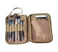 Pochette à outils utilitaire - 19 cm en nylon 1000D compacte à fermeture éclair | Sac à outils | Organiseur étanche pour randonnée, camping, téléphones portables, cartes, équipement d'aventure