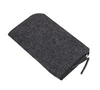 Pochette à Outils Zippée en Feutre Noire pour Sculpture en Argile