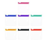 Pochette À Pilules De Voyage | 7 Couleurs Transparentes Imperméables Avec Fermeture Coulissante - Petits Sacs À Pilules,Pour Cosmétiques Bijoux Papeterie Bonbons, Voyage Déplacements Professionnels Ma