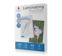 Pochette à plastifier A4 150 microns Lot de 100 (Import Royaume Uni)