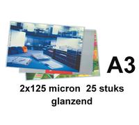 Pochette à plastifier GBC DIN A3 brillant 250 mic 25 pièces