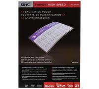 Pochette à plastifier GBC HighSpeedPouch DIN A4 250 mic 100 pièces
