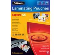 Fellowes sac à film laqué, format a4, mat, 250 mic