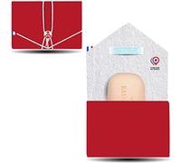 Pochette à Savon Solide - JaMoonLBV Jml® Fabrication Française - Étui de Transport de Voyage pour Shampooing Solide, Porte-Savon - Sac à Savon Nomade - Support Savonnette - Boîte à Savon