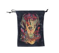 Pochette à Tarot Accessoires protecteurs Bijoux bibelots Runes