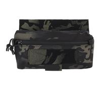 Pochette Abdominale Tactique Adhésive avec Fermeture À Crochet et Boucle, Support de Garrot pour Gilet Thoracique(BCP)