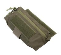 Pochette Abdominale Tactique Adhésive avec Fermeture À Crochet et Boucle, Support de Garrot pour Gilet Thoracique(Green)