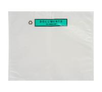 Pochette adhésive porte-document "documents ci-inclus" 320 x 250 mm - Boîte de 250