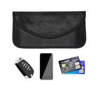 Pochette anti-espionnage, sac de blocage de signal, étui portefeuille en cage de protection, support de dispositif anti- , protection de la vie privée sécurisée pour téléphone portable et clé de
