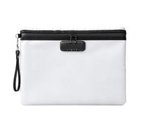 Pochette Anti Feu avec Serrure à Combinaison, Pochette étanche Réutilisable, Pochette Ignifuge 36 * 25 cm, pour Documents, Papiers D'Identité, Argent Liquide et Autres Objets De Valeur, 1 Pièce