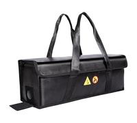 Pochette Anti Feu Sac Batterie Vélo étanches pour Batterie Ignifuge Protection pour Batterie Résistant au feu Jusqu'à 1200°C pour le Stockage, le Transport, la Charge, 50*14*16 cm