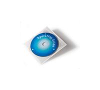 Pochette autoadhésive POCKETFIX CD/DVD, transparent