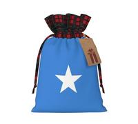 Pochette avec cordon de serrage imprimé drapeau somalien M pour emballage de festival, rangement et fête