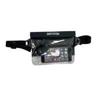 Pochette avec fermeture Surf System Tpu Noir 22x17 cm
