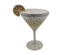 Pochette avec strass | Sac de soirée en strass à gobelet,Modèle tendance pour les amateurs de mode événements en soirée et occasions spéciales, B, Fare riferimento alla descrizione