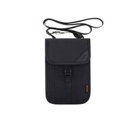 Pochette Bandoulière avec Multi Poches Sécurisée RFID Ultra Léger Noir