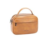 David Jones - Pochette Bandoulière, Porté Main Femme Ville - Sacoche Sac porté travers Similicuir - Double Compartiment - Taille Moyenne - Pratique Chic Classique Voyage Travail (L.Brown)