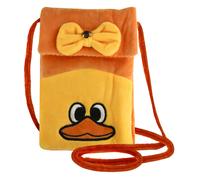 Pochette Bandoulière pour Smartphone en Tissu Design Canard Jaune
