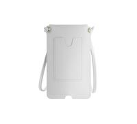 Pochette Bandoulière Smartphone avec Rangement carte Simili cuir blanc