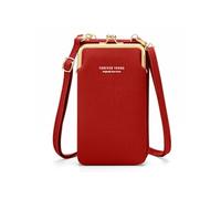 Avizar Pochette Bandoulière Smartphone Simili cuir grainé Multi-compartiments