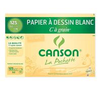 Pochette C À Grain® - Papier À Dessin Blanc - A4