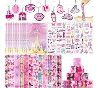 Pochette Cadeau Anniversaire Enfant Invites, 42pcs Barbi-e Pinata Anniversaire Assortiment Jouets pour Fille Garcon, Tableau de Recompense Enfant pour Stuffers Noël Prix Carnival(Barbi-e-42Pcs)