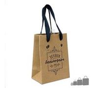 pochette cadeau carton anniversaire 11x6.5x14.5cm - sud trading cd7187 G