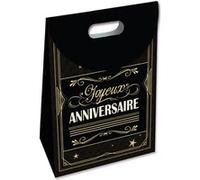 pochette cadeau carton anniversaire 27.5x36.5x14.8cm - sud trading cd4954