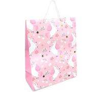 pochette cadeau carton licorne 26x13x32cm - sud trading cd4390 G
