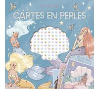 Grund Pochette loisirs créatifs Sirènes et coquillages – 6 cartes, 400 semi-perles – Fiorella Annoni