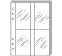 Quo Vadis Pochette cartes visite T21 Recharge 15x21 cm Blanc G