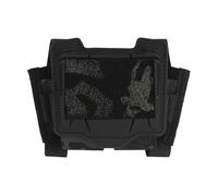 Pochette Casque Tactique Universelle pour Boîtier Batterie, Sangles Élastiques, Boucles Latérales pour Piles Aa/Cr123, Accessoires Protection Casque Auto-Agrippants(Bcp)