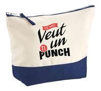 Pochette Ce mec Veut Un ti Punch | Pouch | Idée Trousse Toilette Maquillage Cadeau Anniversaire Fête Original Famille Travail Départ Collègue Retraite