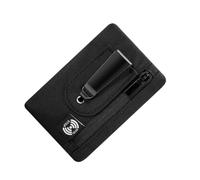 Pochette Ceinture Pochette Fine cachée antivol à Zip | Petite pochette ceinture porte-cartes pour passeport carte bancaire monnaie clés running marche randonnée road