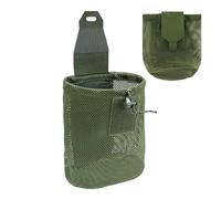 Pochette Ceinture Polyvalente, Sac en Filet pour Stockage d'Outils, Poche à Cordons Pliable Grande Capacité pour Organisation d'Espace et Équipement de Randonnée, Camping, Chasse, Activités