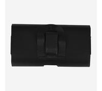 Pochette Ceinture Téléphone Universelle Intérieur Soft-Touch Taille Xxl Noir