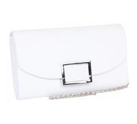 Pochette cérémonie-Nyls Création-Grande Pochette Femme Blanche Sac Soiree Mariage Jolya - Blanc