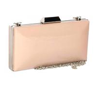 Pochette cérémonie-Nyls Création-Minaudiere Vernis Nude Pochette Femme Mariage Beige Moea - Beige
