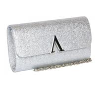 Pochette cérémonie-Nyls Création-Pochette Femme Argent Brillante Mariage Sac Soiree Gris Jolya - Gris