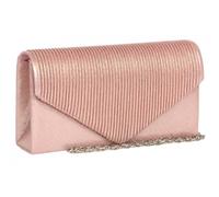 Pochette cérémonie-Nyls Création-Pochette Femme Rose en Satin Sac Soiree Mariage Charmya - Rose