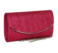 Pochette cérémonie-Nyls Création-Pochette Rose Femme Mariage Sac Soiree Minaudiere Classe Heiky - Rose