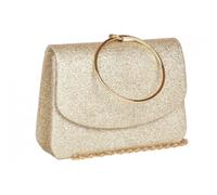 Pochette cérémonie-Nyls Création-Sac de soiree Dore Gold Pochette femme Soiree Mariage Botya - Jaune