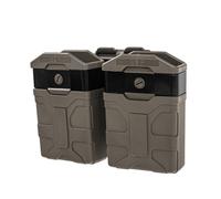 Pochette chargeur double rotatif avec fixation UBC-04-2 pour chargeurs AR-15 ESP - Olive Drab
