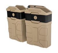 Pochette chargeur double rotatif ESP avec fixation Paddle pour chargeurs AR15 - Khaki