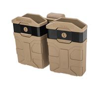 Pochette chargeur double rotatif ESP avec fixation UBC-02 Clip pour chargeurs AR-15 - Khaki