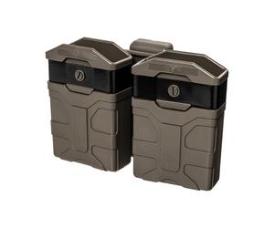 Pochette chargeur double rotatif ESP avec fixation UBC-02 Clip pour chargeurs AR-15 - Olive Drab